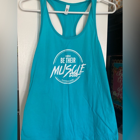 Burn Bootcamp Tops - Burn Bootcamp blue tank